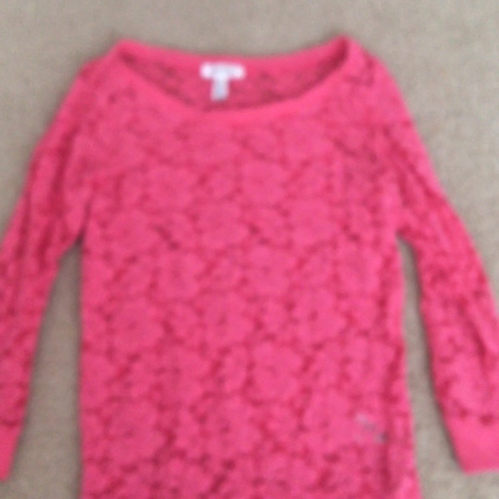 Aeropostale pink sweater thing